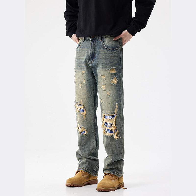 Mens Denim Trousers