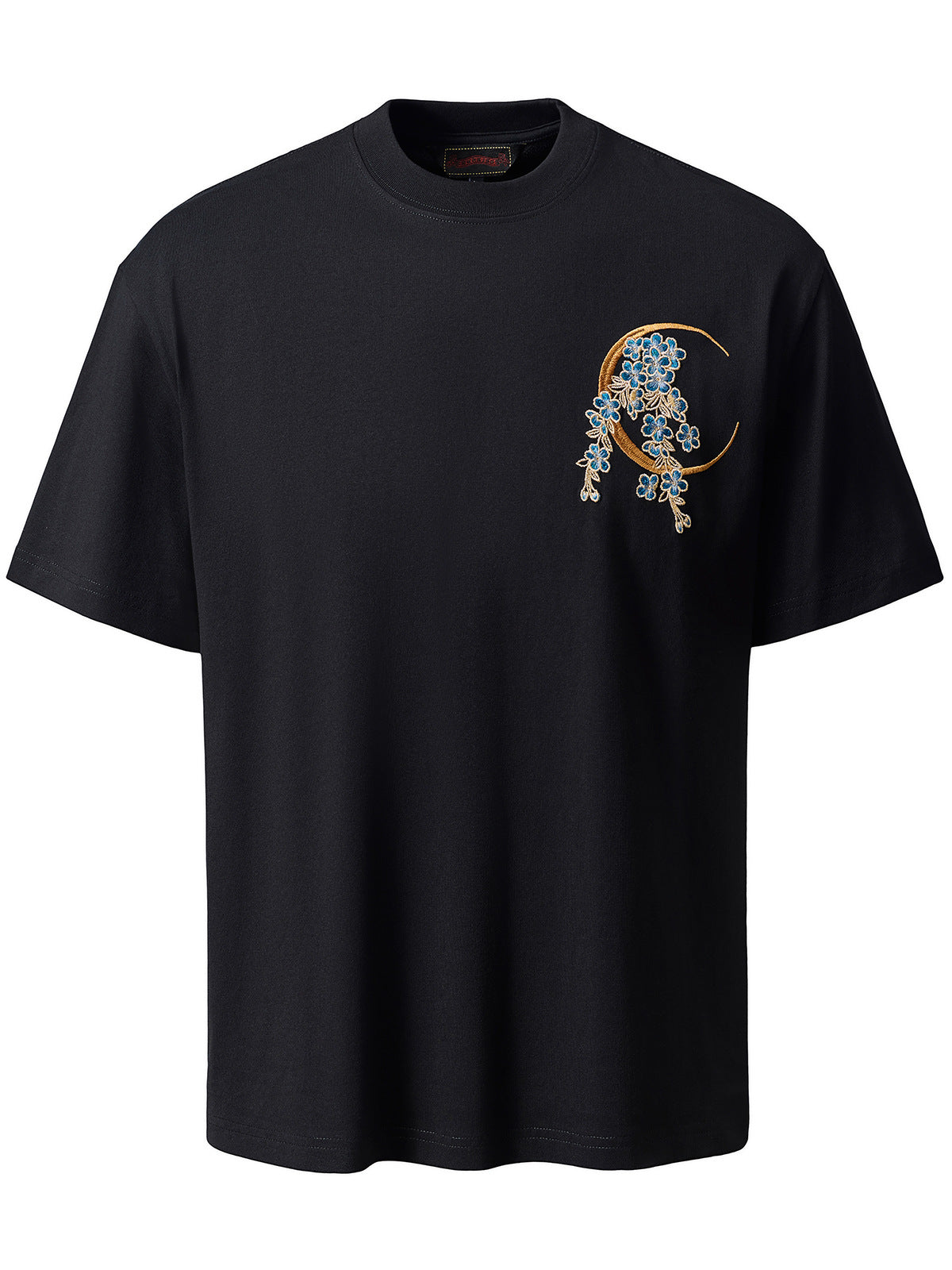 Chinese-style Embroidered T-shirt