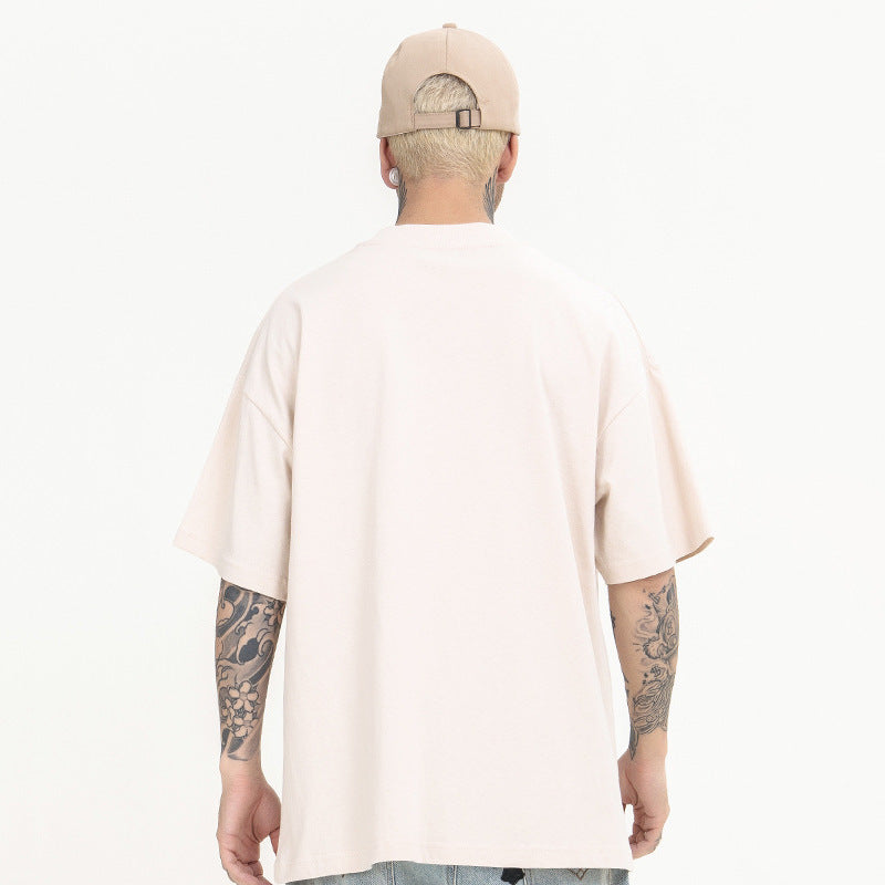 Hip-hop style printed short-sleeved T-shirt