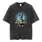 Deftones Band Graphic Cotton T-Shirt