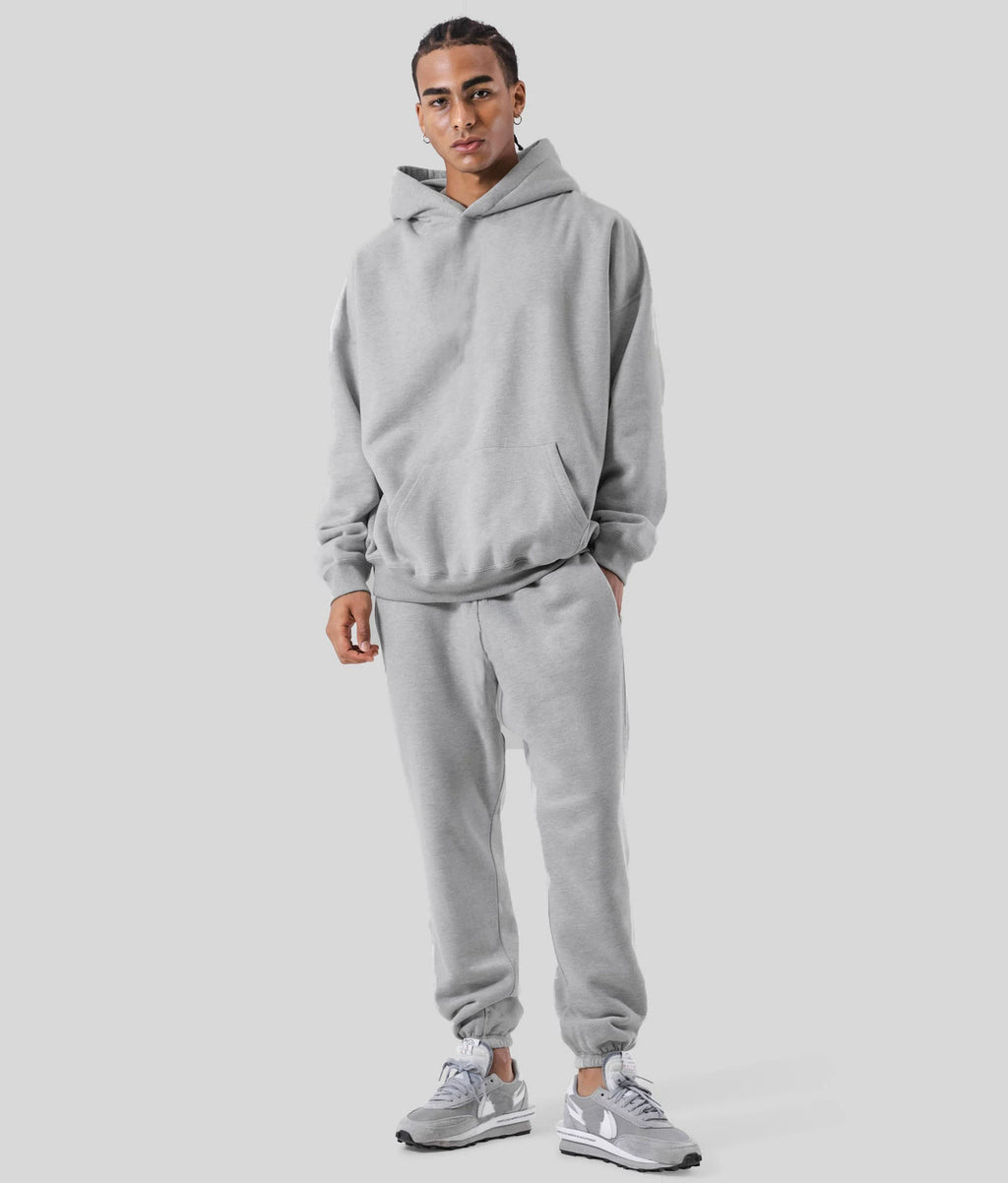 Versatile loose fleece-lined Hoodie