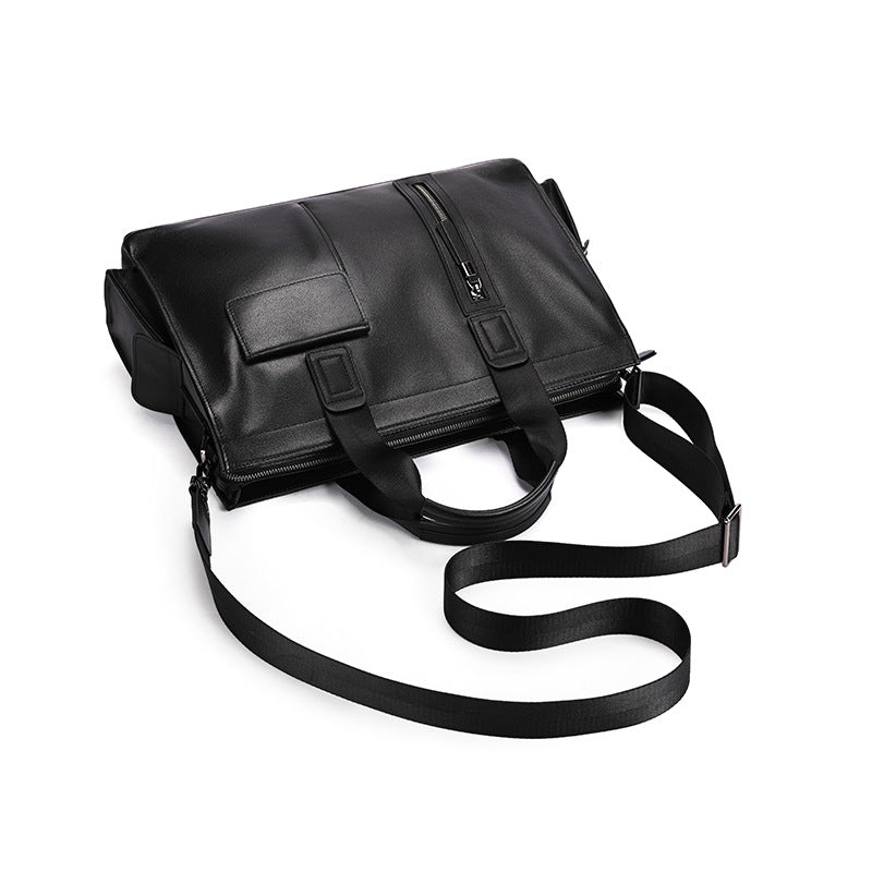 Genuine Leather Men's Business Briefcase
