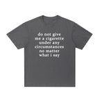 Fun Creative English Short-sleeved T-shirt