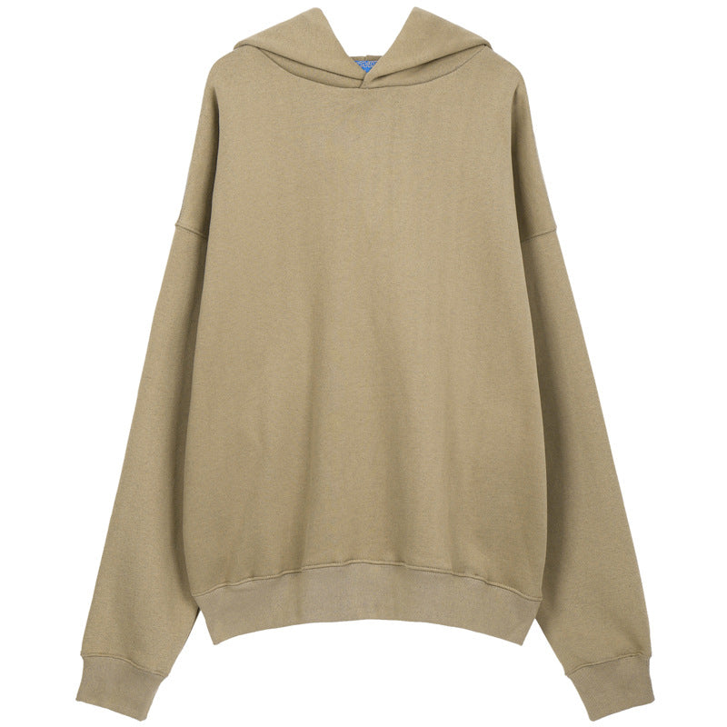 Solid Hooded Men's Sweater