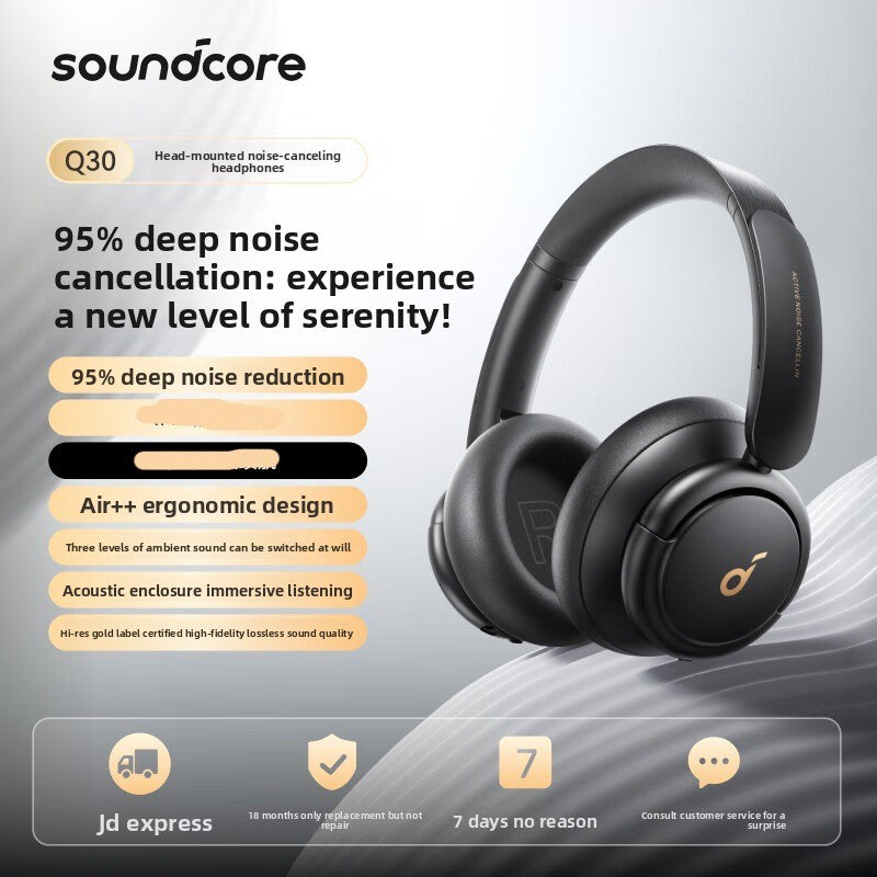 Over-ear Bluetooth headset