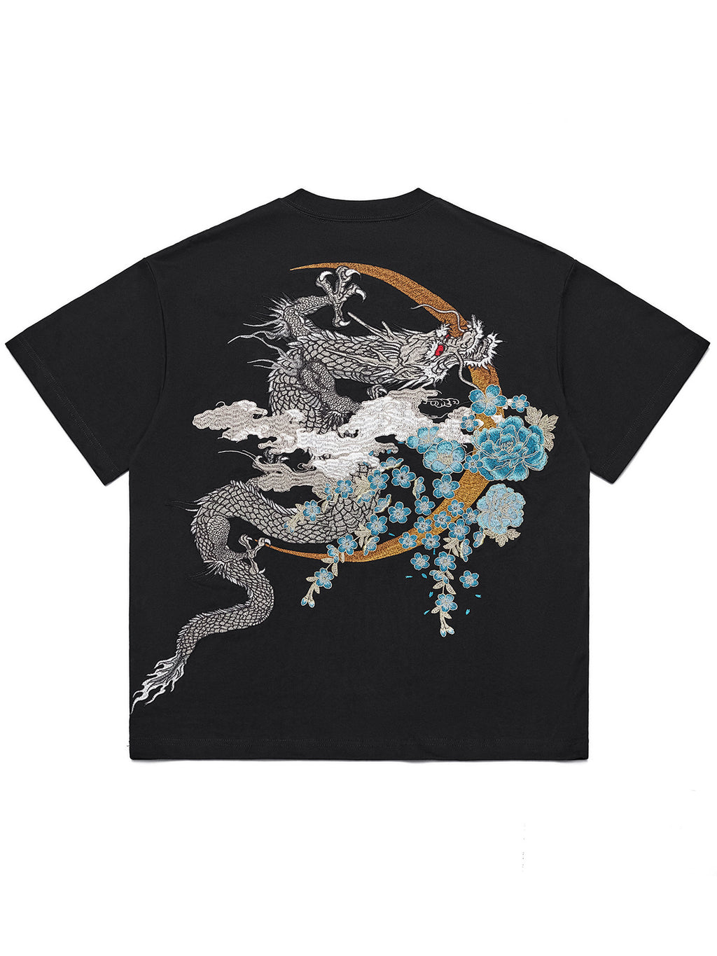 Chinese-style Embroidered T-shirt