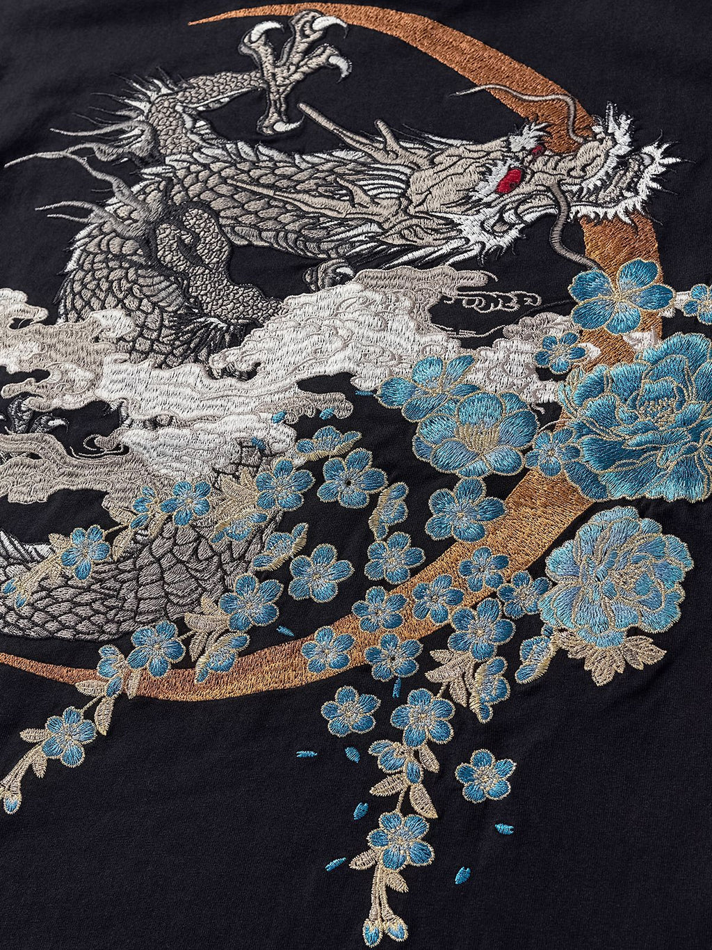 Chinese-style Embroidered T-shirt