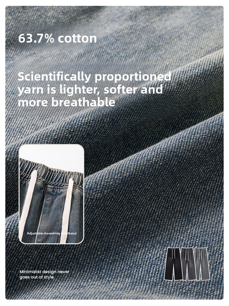 Men's Washed Jeans