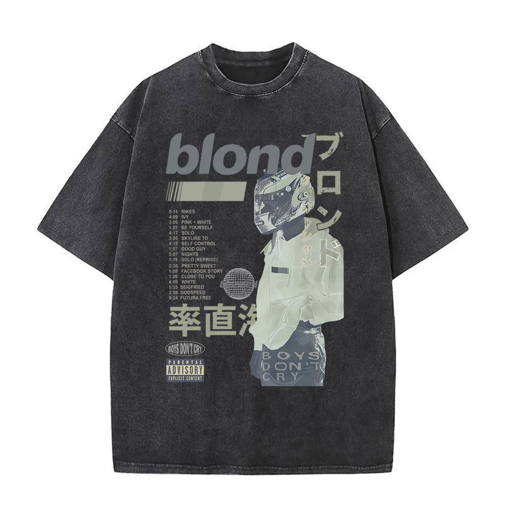 Vintage Graphic Oversized Cotton T-shirt