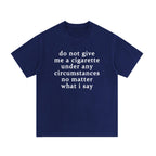 Fun Creative English Short-sleeved T-shirt