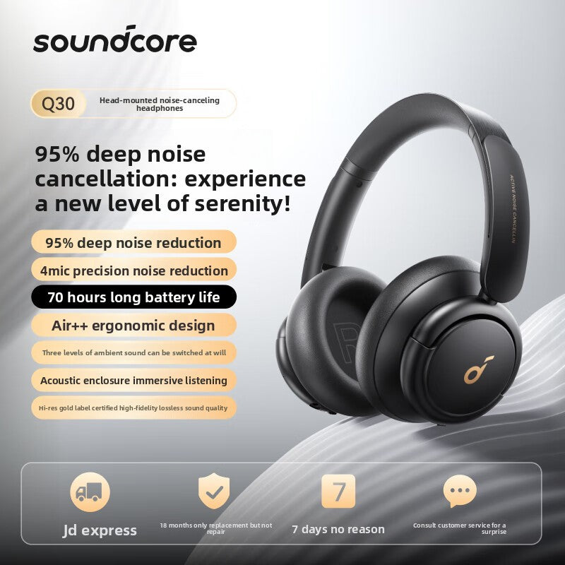 Over-ear Bluetooth headset