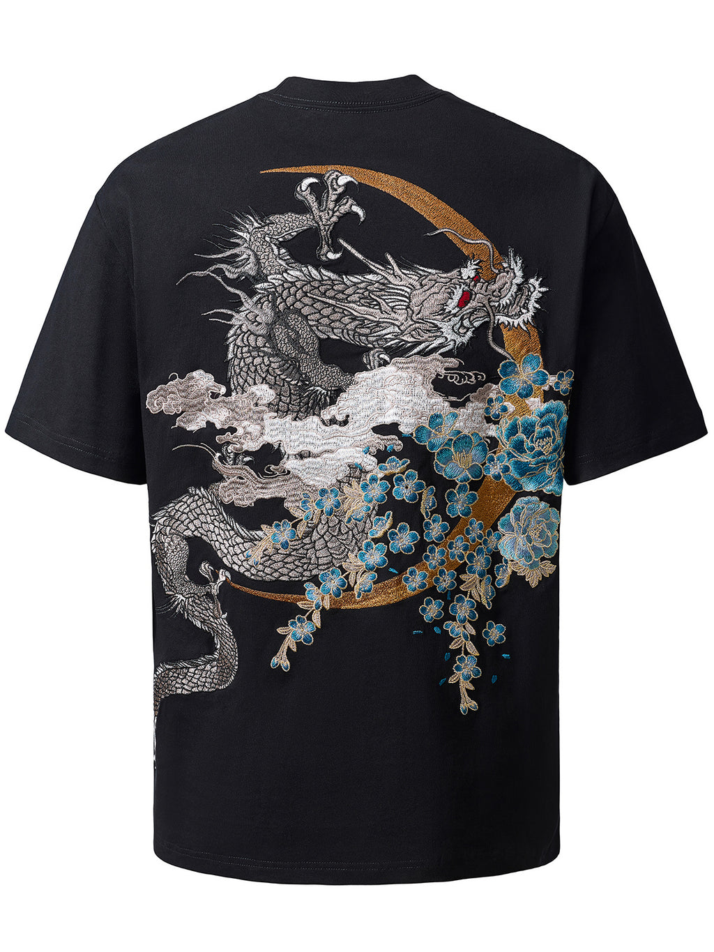Chinese-style Embroidered T-shirt
