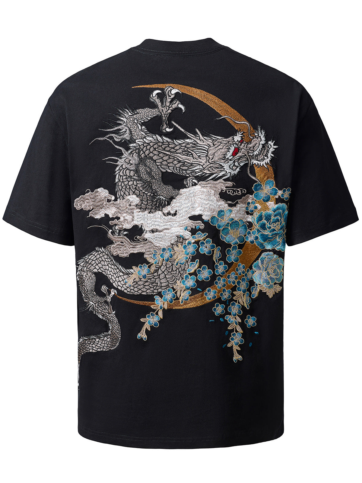 Chinese-style Embroidered T-shirt