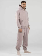 Versatile loose fleece-lined Hoodie