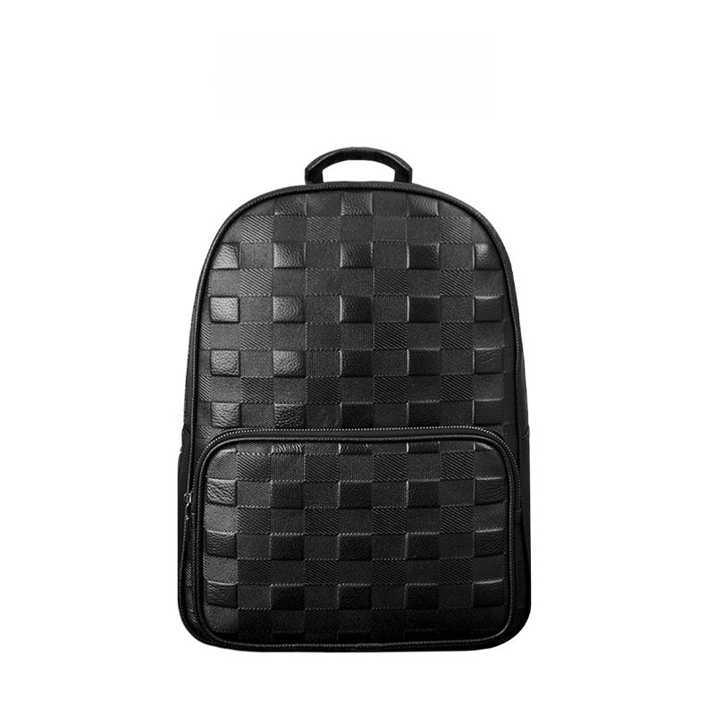 A+ Fingerprint Leather Backpack