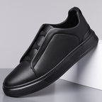 Men's Casual Leather Slip-On Shoes with Soft Sole