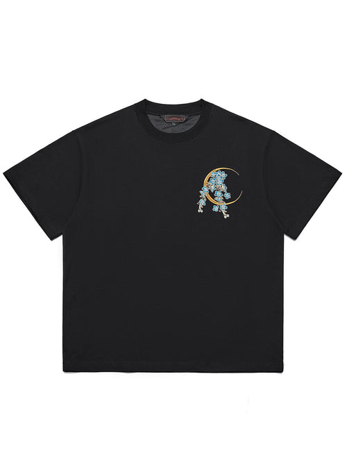 Chinese-style Embroidered T-shirt