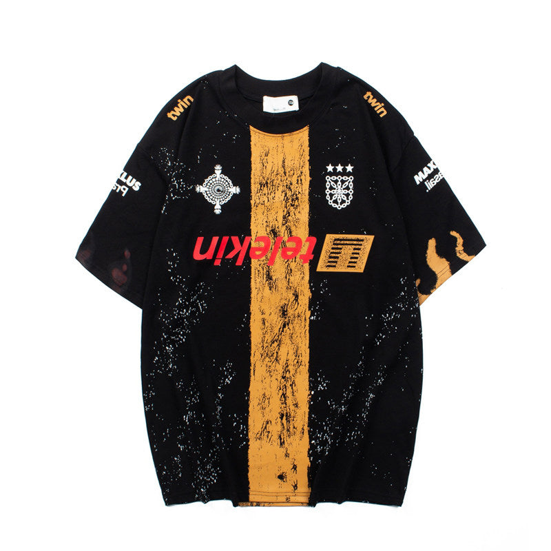 Travis Scott Cactus Jack Graffiti Print Cotton T-Shirt