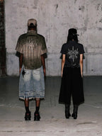 Vintage plaid distressed shirt