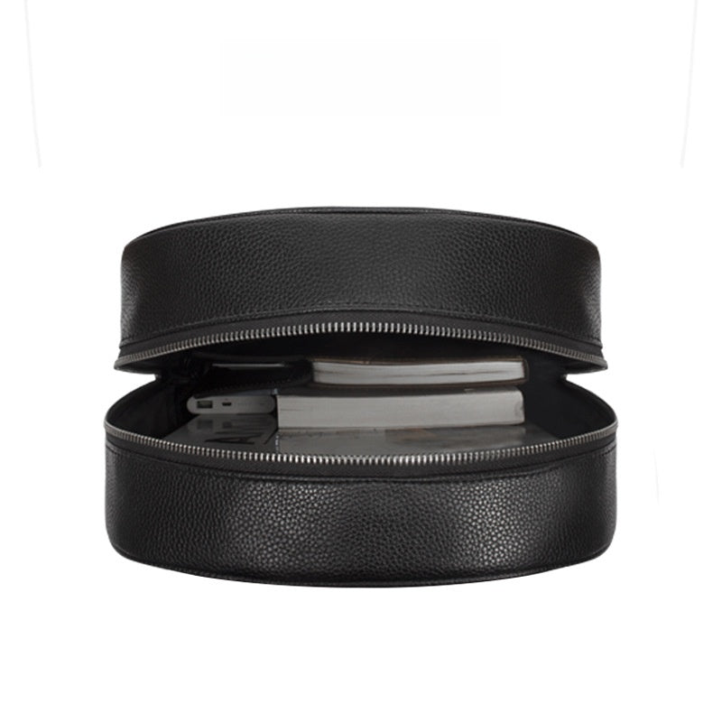 A+ Fingerprint Leather Backpack