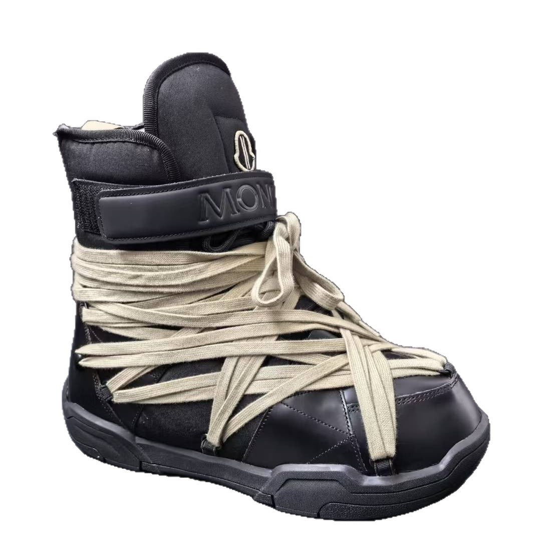 Winter and autumn lace-up snow boots