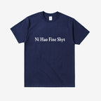 English Slogan Cotton T-Shirt Loose Fit Casual