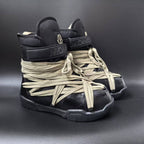 Winter and autumn lace-up snow boots