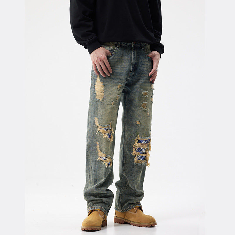 Mens Denim Trousers