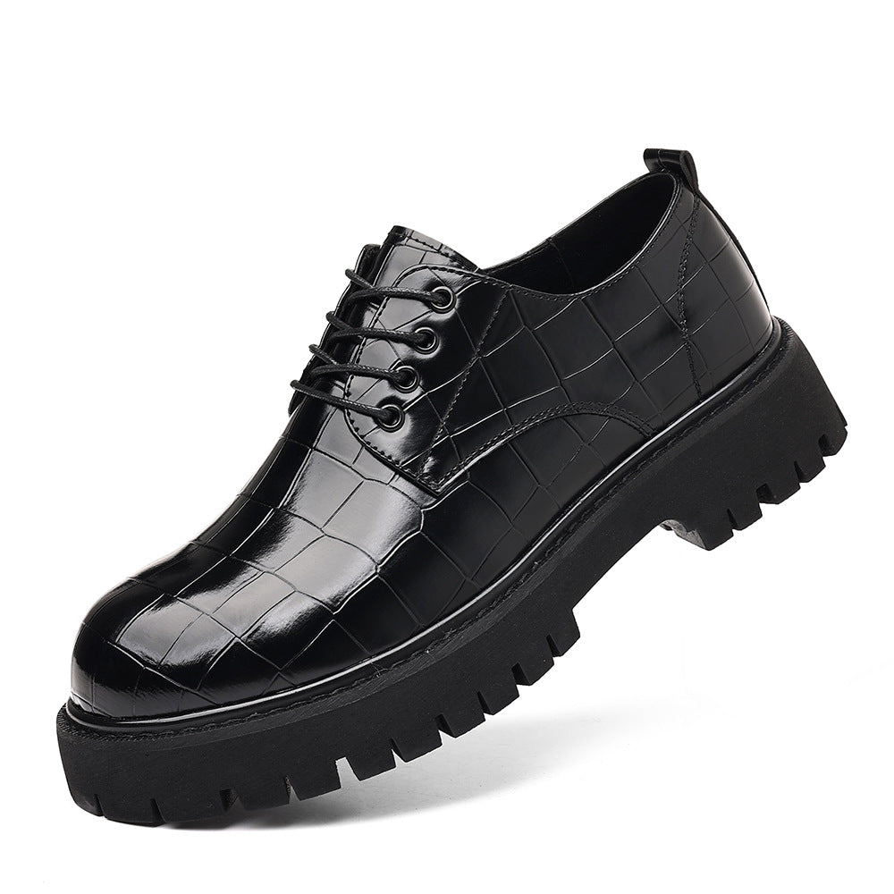 Casual leather shoes