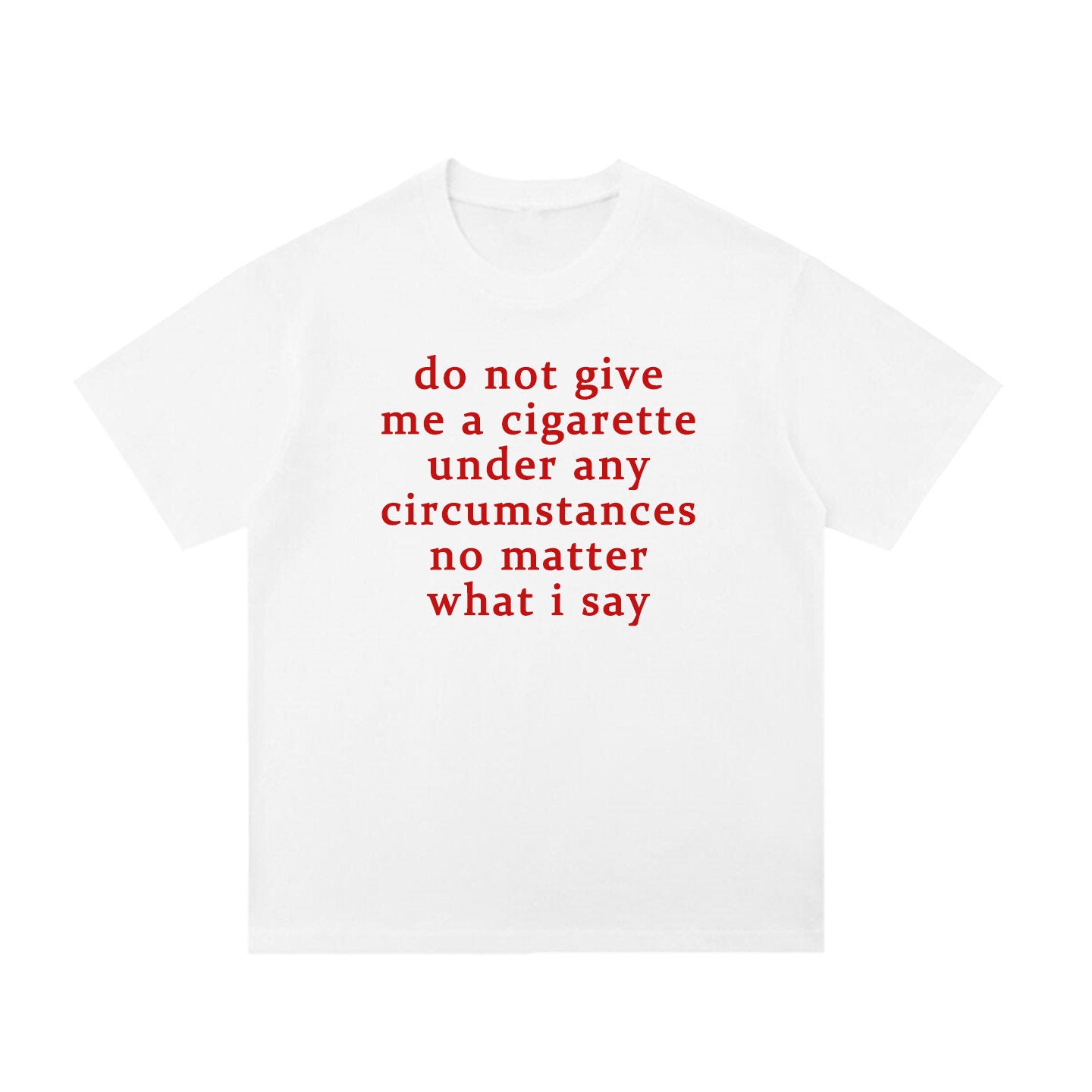 Fun Creative English Short-sleeved T-shirt