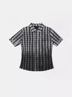 Vintage plaid distressed shirt