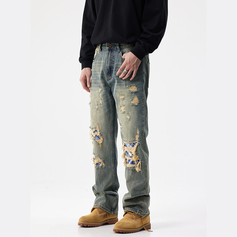 Mens Denim Trousers