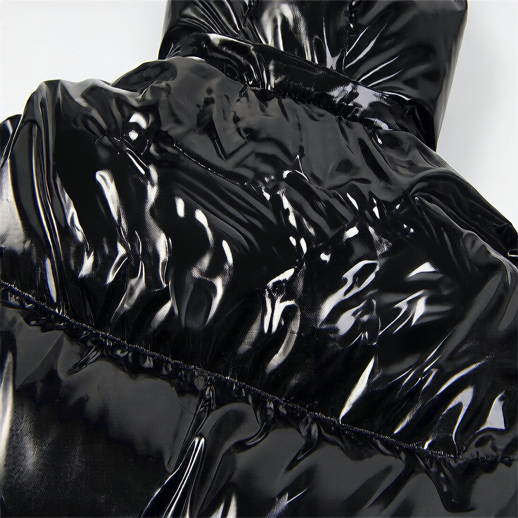 PU leather detachable style jacket