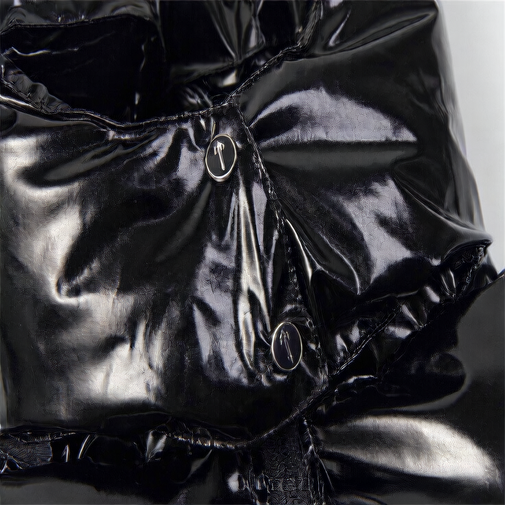 PU leather detachable style jacket