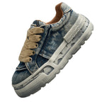 Washed denim bestsellers and versatile sports sneakers