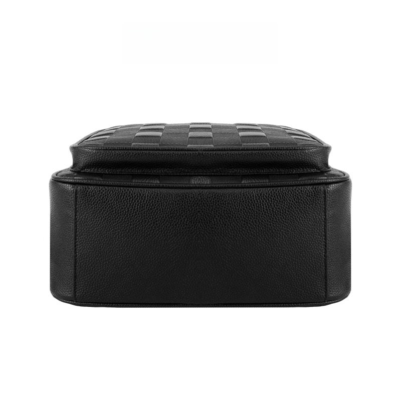 A+ Fingerprint Leather Backpack