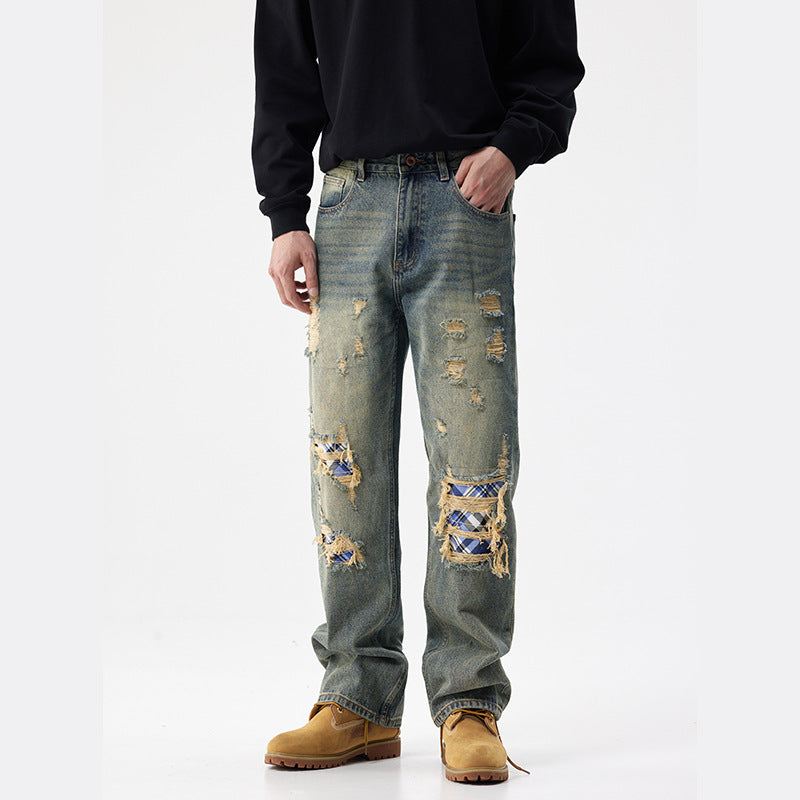 Mens Denim Trousers