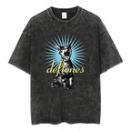 Deftones Band Graphic Cotton T-Shirt