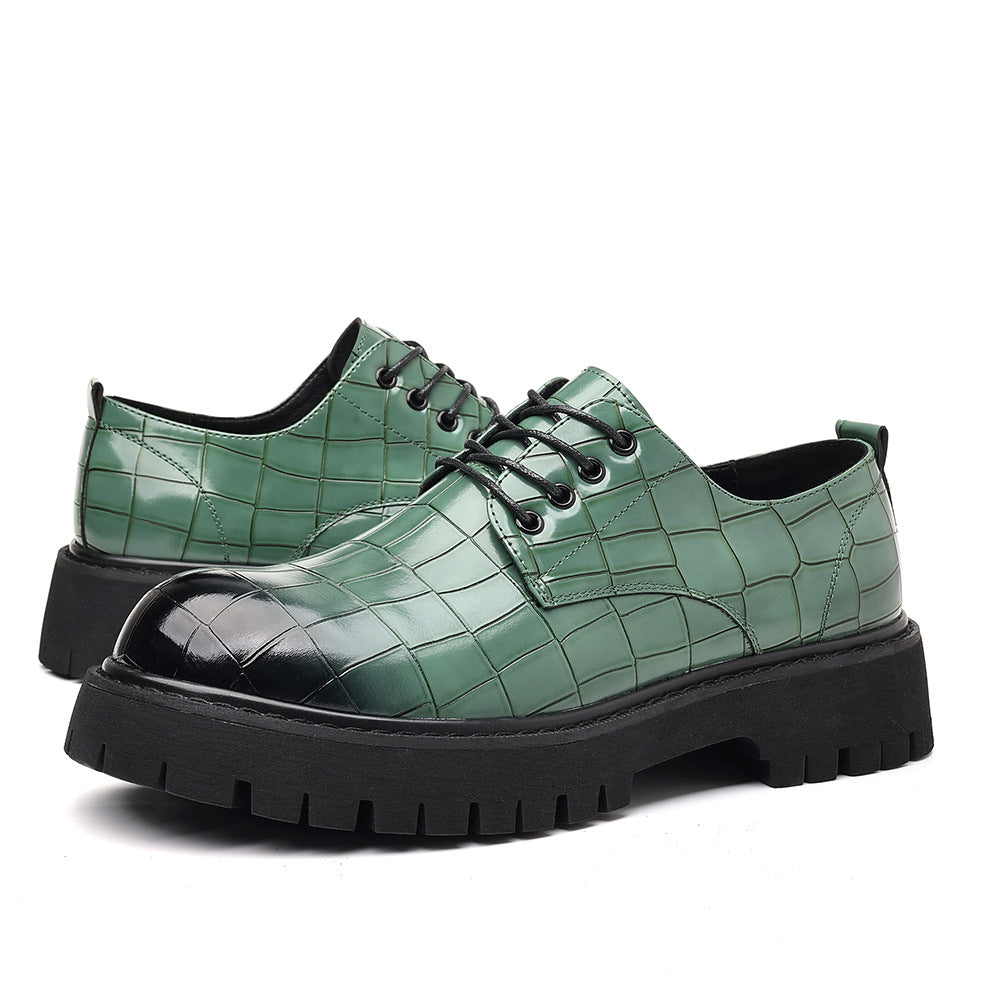 Casual leather shoes