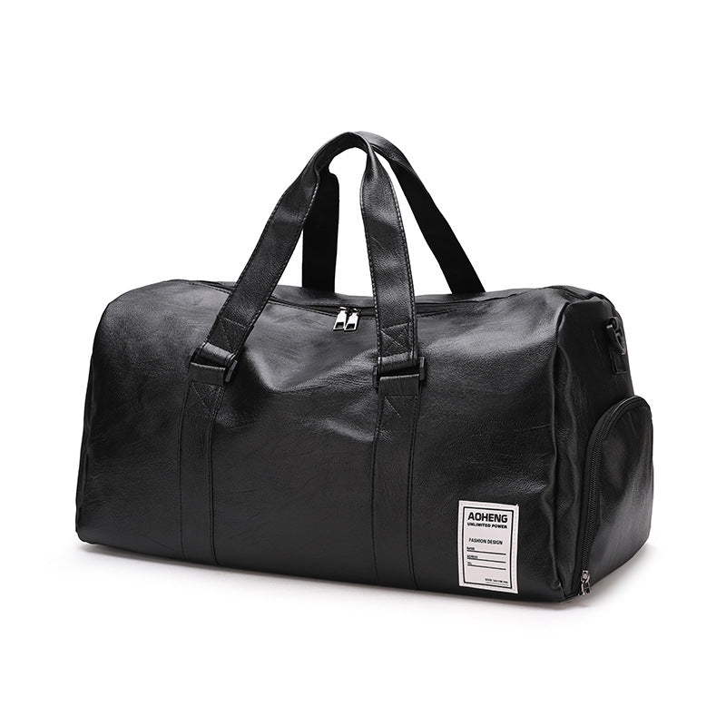 PU Leather Bag with Dry-Wet Separation