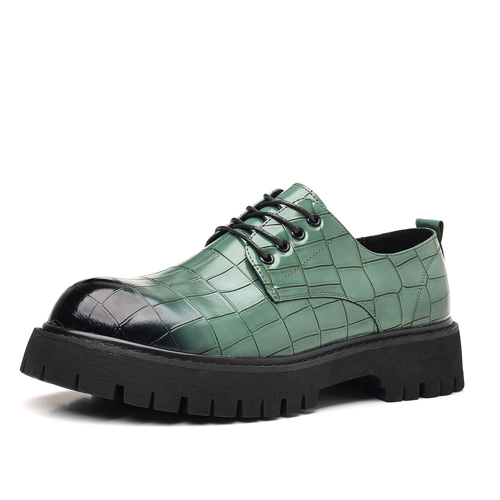 Casual leather shoes