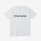 English Slogan Cotton T-Shirt Loose Fit Casual