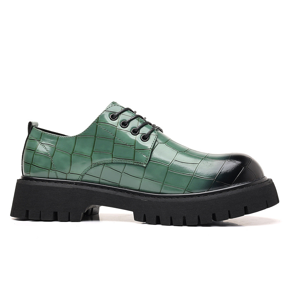 Casual leather shoes