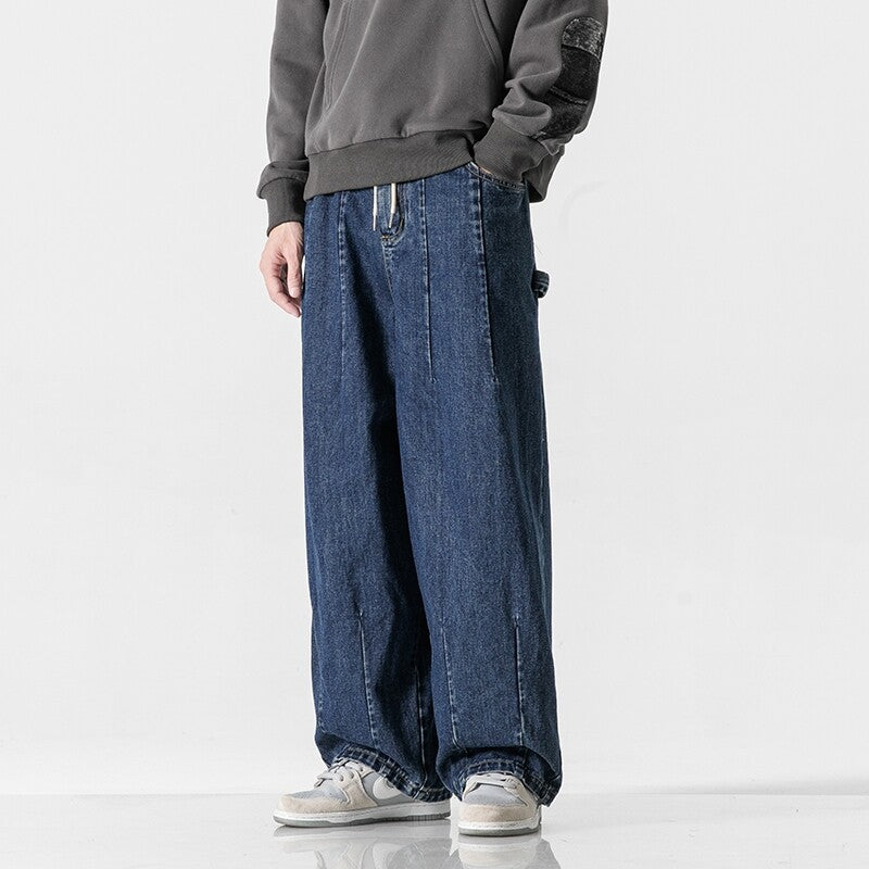 Japanese-style plus-size jeans